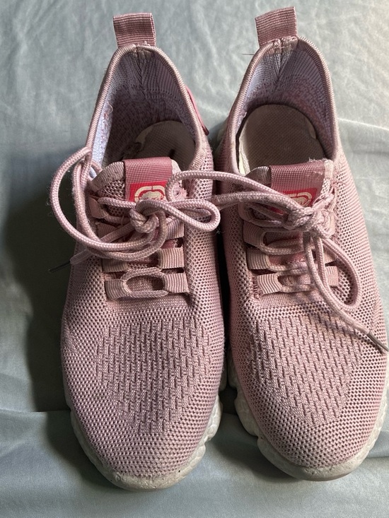 Red ecko Shoes - Women's Knit Athletic Sneakers - Pink
